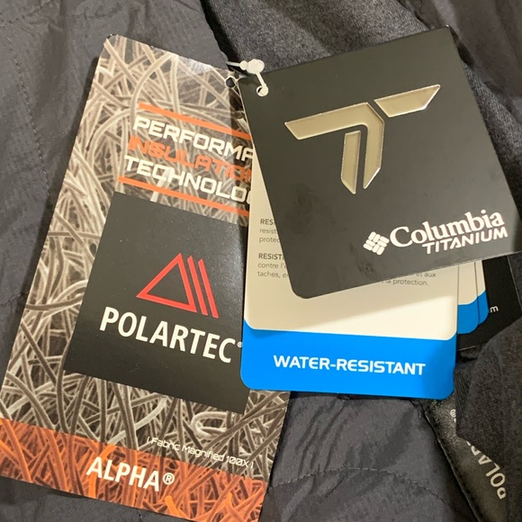 COLUMBIA Jacket Alpine Traverse Titanium Black XS - Picture 8 of 8